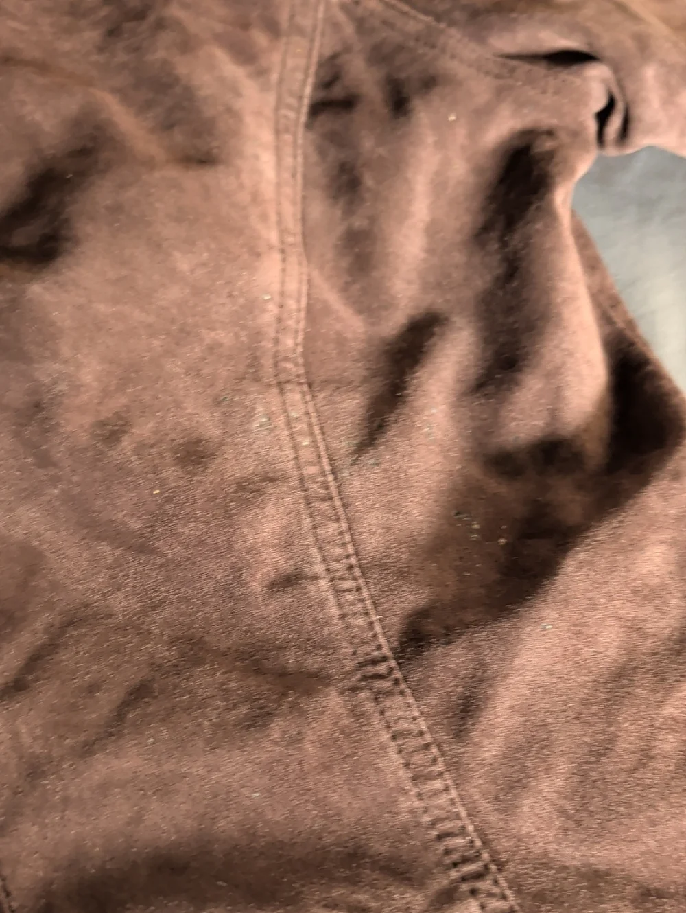Women’s Brown Leather Jacket I. E. Relaxed - Picture 7 of 9